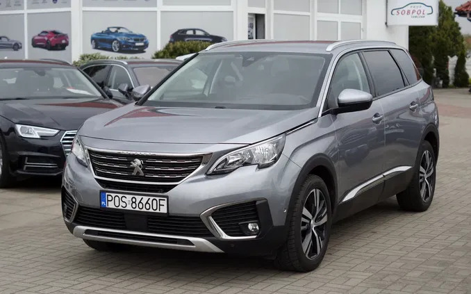 peugeot 5008 biała piska Peugeot 5008 cena 94900 przebieg: 121959, rok produkcji 2019 z Biała Piska